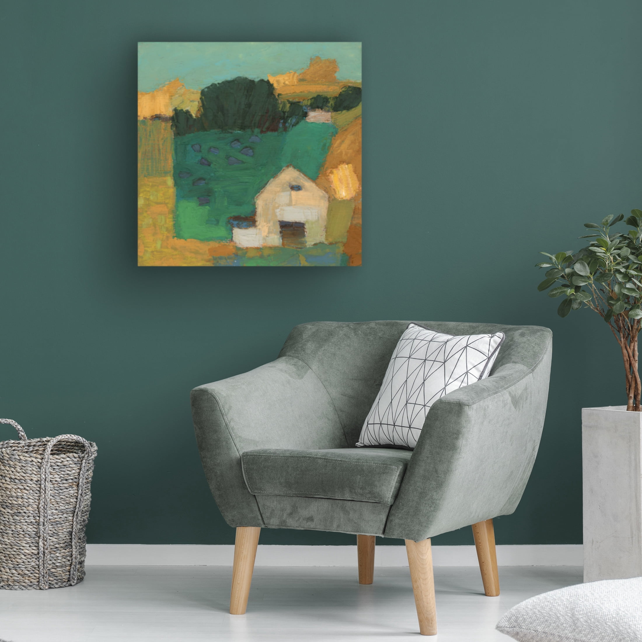 Trademark Fine Art Sue Jachimiec Yancyville Barn Canvas Wall Art
