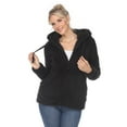 thumbnail image 1 of White Mark Veste Sherpa à Capuchon pour Femmes, 1 of 6