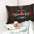 thumbnail image 4 of Balery Wonderful Time Christmas Funda de Cojín Estampada, Regalos para Mujeres, Regalos de Amor para Ella, Regalos para Novia o Esposa, Funda de Almohada-20"x30", 4 of 6