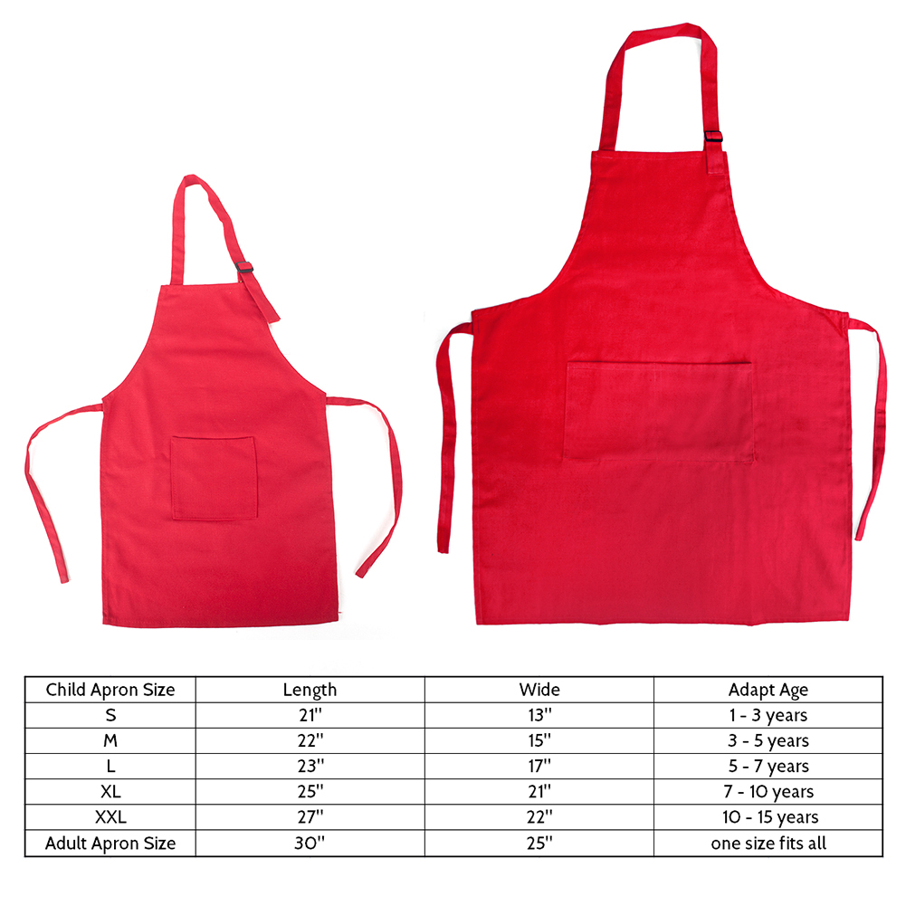 Green /& Red Christmas Dots Child Apron and Adjustable Chef Hat ready to ship