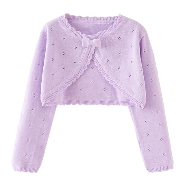 aidice Newborn Baby Clothes Girls Knitted Cardigan Long Sleeve Solid Color Casual Infant Girl Jacket Tops