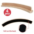thumbnail image 5 of Fugocen Curved Wooden Playing Card Holder, 4-Pack, Suitable for Adults, Seniors, and Kids, 5 of 6