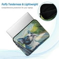 thumbnail image 5 of WOBOGO Lovely Boston Terrier Laptop Sleeve 13.4 inch Lightweight Zipper Design Soft Padded Protection Against Scratches and Impacts, 5 of 8