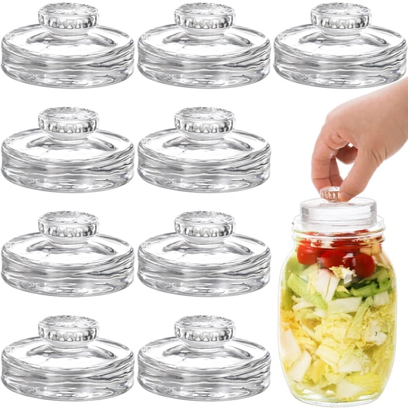 Tapa Contenedor Cedilis Pesas de Vidrio para Fermentación 7oz 7cm
