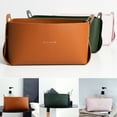 thumbnail image 3 of LCXmlly Infant Bed Curtain Desktop Storage Box High Capacity Folding Detachable Faux Leather, 3 of 5