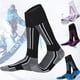 thumbnail image 1 of par de calcetines de esquí para hombre y mujer, cálidos y gruesos, para otoño e invierno, cómodos, cálidos y largos., 1 of 5