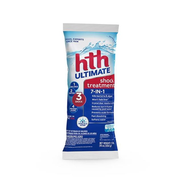 HTH 1 Lb Traitement Choc Ultime en Granulés - Lot de 15