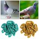 thumbnail image 1 of 100 Uds 2023 Anillos de Aluminio para Patas de Paloma 8mm Bandas para Patas de Pájaro para Bantam Finch Pollo Pequeño Canario de Aves de Corral Yinane Anillos de pierna de paloma, 1 of 8