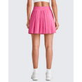 thumbnail image 3 of G4Free Pleated Women's Tennis Skirts Flowy Golf Skorts High Waisted Soft Athletic A Line Built-in Shorts with 2-Way Pockets, 3 of 7