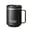 Black, variant on Insulated Coffee Mug with Lid, Travel Coffee Mug with Lid, Insulated Tumbler with Handle, Premium Thermal Travel Coffee Mug for Ice, Water, Tea for Home, Office - White