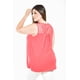thumbnail image 3 of Blusa sin manga con encaje Roman Fashion /Tallas Extras, 708 (Coral) coral 42, 3 of 5