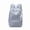 Blue, variant on Multi-pocket Bookbag 15.75 Inch Canvas Star Design Laptop Compatible With Pendant for College Commute (White)