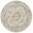 thumbnail image 2 of SAFAVIEH Charleston Zharko Floral Area Rug, Ivory/Light Blue, 6'7" x 6'7" Round, 2 of 8