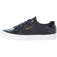 thumbnail image 2 of Guess Womens LOVEN Faux Leather Quilted Casual and Fashion Sneakers, 2 of 6