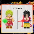 thumbnail image 4 of Set de 8 Figuras de Bloques de Construcción de Anime – Personajes de Batalla con Accesorios, Juguete Coleccionable de ABS para Niños y Fans, 4 of 5