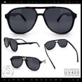 thumbnail image 2 of Polarized Luxury Gentlemanly Iconic Plastic Racer Euro Style Sunglasses [Tortoise - Black], 2 of 8