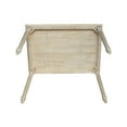 thumbnail image 6 of International Concepts Solid Wood Top Table - Turned Legs, 6 of 9