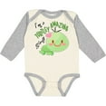 thumbnail image 3 of Inktastic Im a Turtle-ly Amazing Girl- Cute Turtle Girls Long Sleeve Baby Bodysuit, 3 of 5