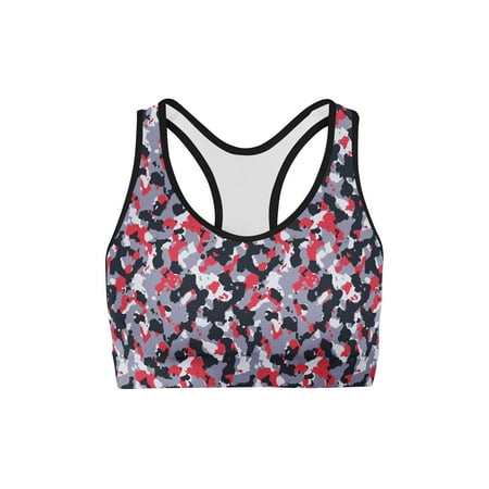 

Kioki Fika Red White Camo Sports Bra