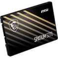 thumbnail image 2 of Unidad de Estado Solido SSD 2.5 240GB MSI SPATIUM S270 SATA III 500/400 MB/s negro, 2 of 5