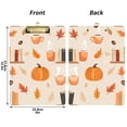 thumbnail image 5 of FORMRS Acrylic Clipboard with Low Profile Clip Standard A4 Letter Size, 12.5" x 9", Beige Fall Acorns Pattern, 5 of 8