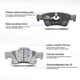 thumbnail image 3 of Front & Rear Ceramic Brake Pad for 2011-2018 JEEP GRAND CHEROKEE DODGE DURANGO, 3 of 4