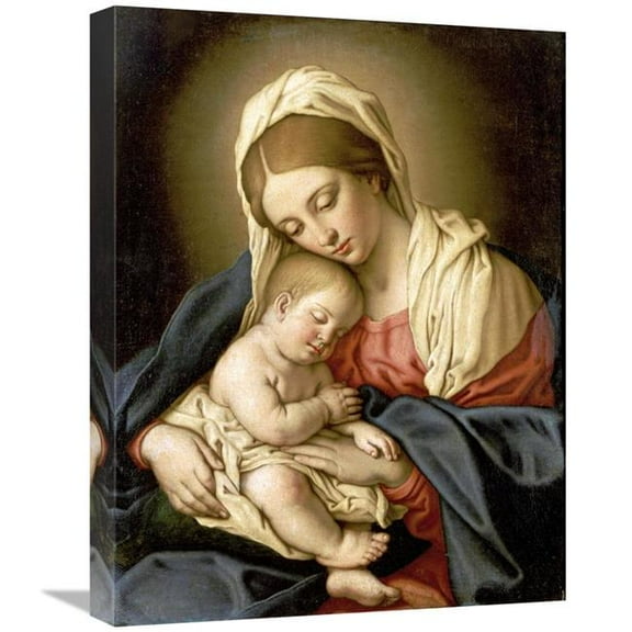 Global Gallery  The Madonna & Child Art Print - Giovanni Battista Salvi - 22in.