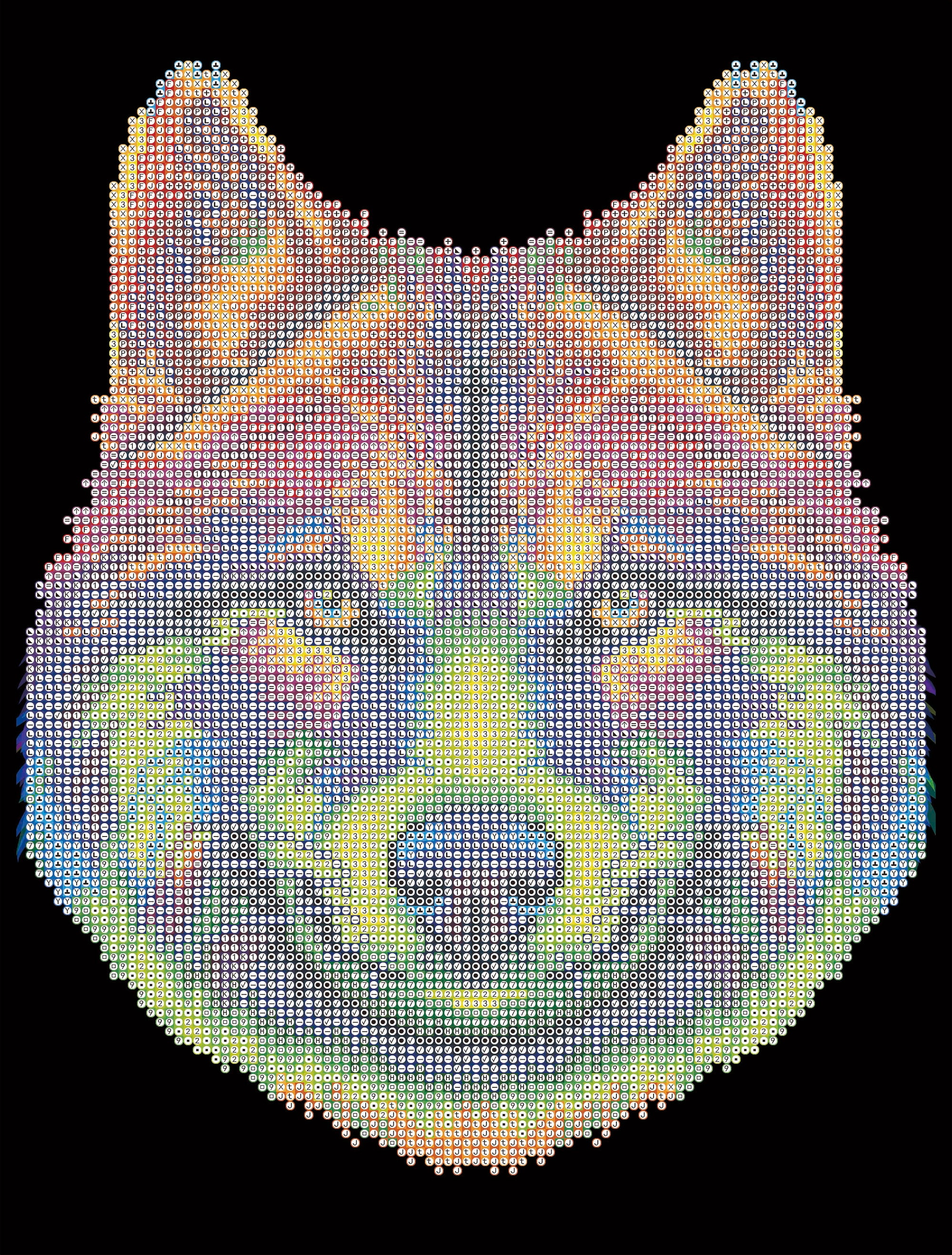 DIAMOND DOTZ® Neon Wolf Special Edition Diamond Painting Kit