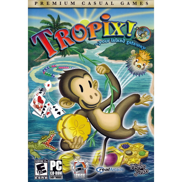 Tropix Your Island Getaway Pc Game Escape To Your Own Private Getaway Of Gaming Walmart Com Walmart Com - gamer girl roblox escape the iphone 2000