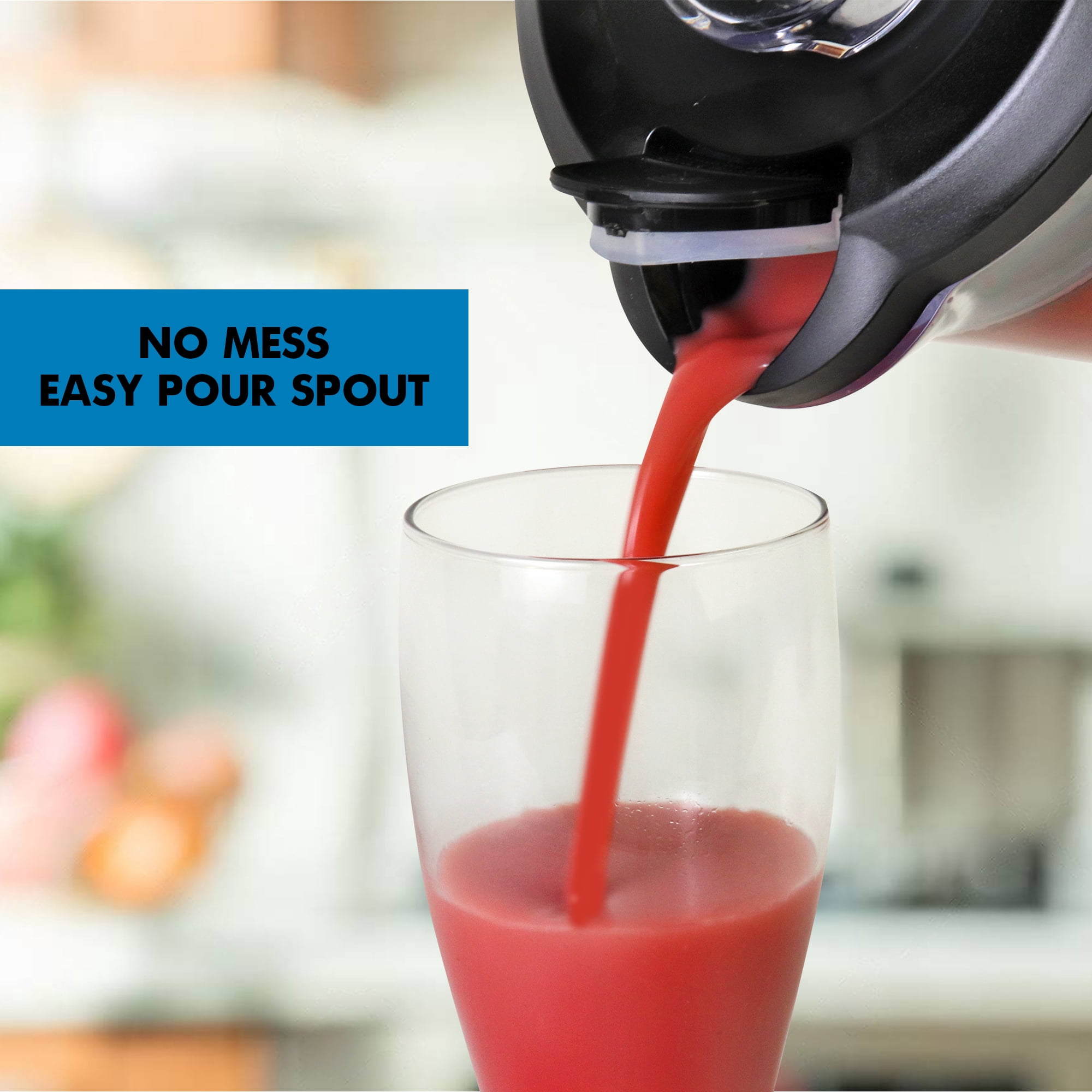 Kenmore 64 oz Stand Blender, 1200W, Smoothie and Ice Crush Modes, Black
