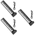 thumbnail image 5 of Masteelf 3pcs 49 Keys Piano Instrument Beginner Recording Feature Electronic Hand Roll Piano, 5 of 8