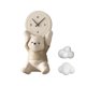 thumbnail image 4 of Figura de oso Adorable, reloj de pared, escultura artística de pared para sala de estar, artesanías decorativas resistentes al desgaste, decoración , marrón BLESIY Reloj de pared, 4 of 8