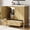 Wood Color, variant on PYY 36 Inch Bathroom Vanity with Ceramic Sink, Modern Freestanding Bathroom Storage Cabinet Combo with 2 Doors and 1 Drawer, Easy to Clean, White