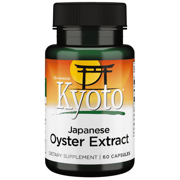 Swanson Japanese Oyster Extract 500 mg 60 Capsules