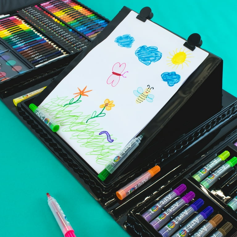 Art101 アートエッセンシャルズ 158点セット Art 101 Kids Artist Travel Supply Sketch Kit
