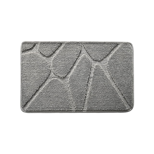 Yhmxh Decoración del baño Alfombra de baño antideslizante, absorbente, para entrada, dormitorio Organizadores y almacenamiento de baño Accesorios de baño
