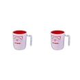 thumbnail image 1 of Cateissary Taza Encantadora Doble Capa Pato Animal Multipropósito Tazas de cepillado portátiles Personalidad Reutilizable Dibujos animados Moda Blanco 2Conjunto, 1 of 6