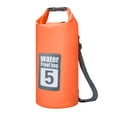 thumbnail image 2 of Bolsa seca DYNWAVEMX Impermeable con ruedas Naranja 5 L, 2 of 8