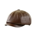 thumbnail image 2 of 2PCS English Octagon Winter Outdoor Warm Cap Vintage Painter Beret Hat, 2 of 3