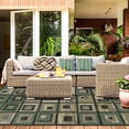 thumbnail image 2 of Superior Colburn Geometric Indoor/ Outdoor Area Rug, 4' x 6', Blue, 2 of 6