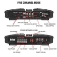 thumbnail image 3 of Amplificador de coche BOSS Audio Systems PV3700 Phantom 5-Ch + Kit, 3 of 9