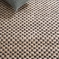 thumbnail image 6 of Safavieh Natural Fiber Cami Checkered Area Rug, Beige/Black, 4' x 6', 6 of 10