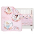 thumbnail image 1 of Juego de ropa de cama para cuna Lambs & Ivy Princesses Disney Pink, 3 unidades, 1 of 2