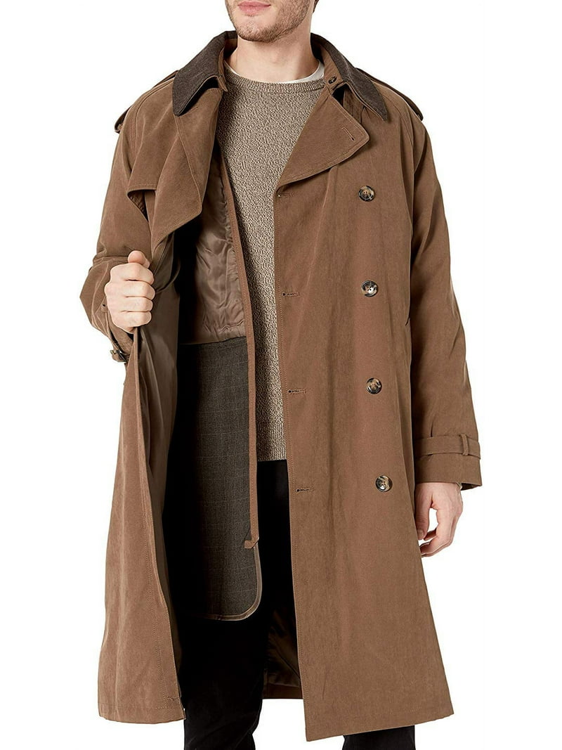 London Fog - Iconic Trench - Khaki, 40L - Walmart.com