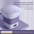 thumbnail image 3 of NGTEVOOS Clearance Special Offers 9L Portable Underwear Separate Washing Home Folding Washing Machine Special Offers, 3 of 8