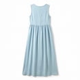 thumbnail image 4 of Sentmoon Plus Size Beach Dress A Line Dress 2026 Solid Color Ruffle Regular Fit Spaghetti Strap Summer Dresses for Women for Gym Workout S-3XL, 4 of 7