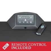 Ashley Hearth Pellet Stove Home Heater with WiFi & Bluetooth Control, AP5622-W, Black