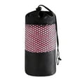 thumbnail image 4 of Sweat Absorbent Non Slip Yoga Towel Mat Hot Yoga Mat Cloth with Carrying Bag for Bikram Pilates Classes and Hot Yoga Sessions, UKHBMC | Pink, 4 of 8