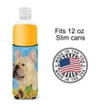 thumbnail image 4 of French Bulldog in Summer Flowers Ultra Hugger for slim cans, 4 of 6