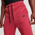 thumbnail image 4 of Nike Sportswear Tech Fleece Jogger Pants Red/Black FB8002-672 Men's Size M, 4 of 4